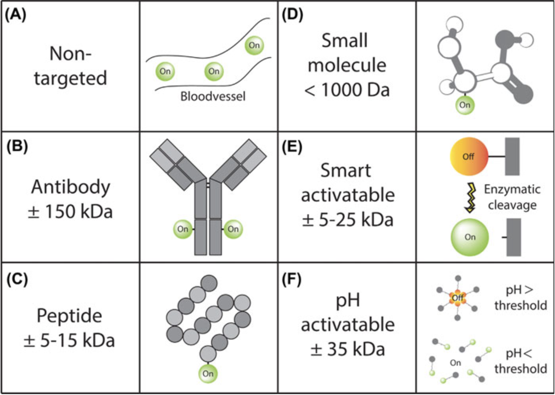 Different types of fluorescence imaging probes and their different mechanisms of action | OMIG